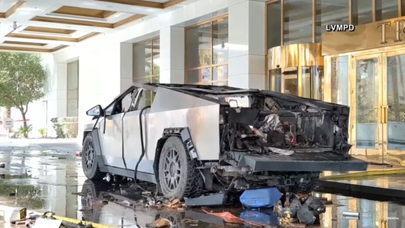 Le Cybertruck de Tesla n’y est pour rien dans l’explosion devant l’hôtel Trump de Las Vegas