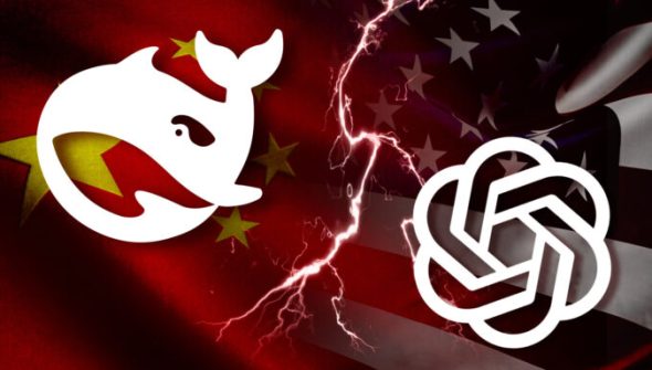 DeepSeek et OpenAI (ChatGPT) // Source : Numerama