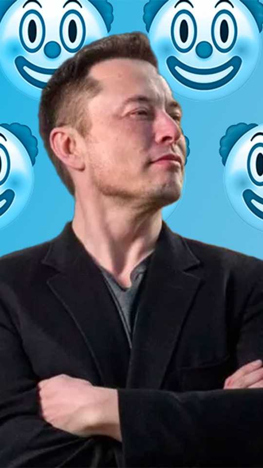 Elon Musk est un clown // Source : Nino Barbey pour Numerama