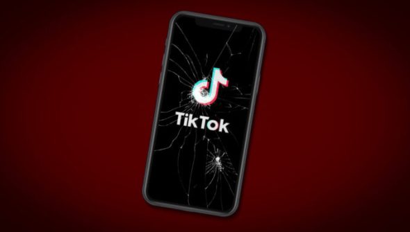 Interdiction de TikTok aux États-Unis. // Source : Envato/montage Numerama