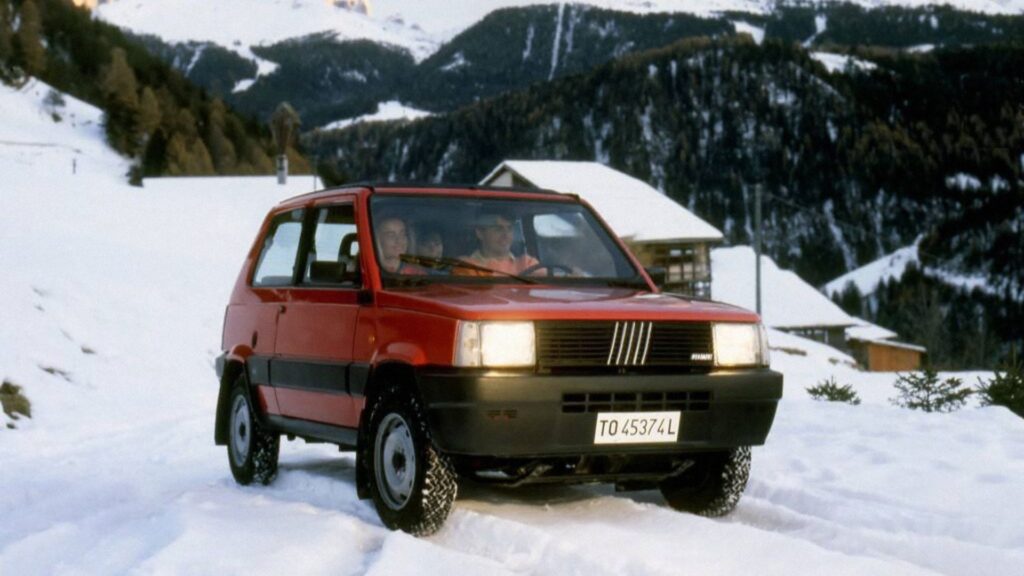 La Fiat Panda 4x4 de 1986 // Source : DR La Fiat Panda 4x4 de 1986 // Source : DR