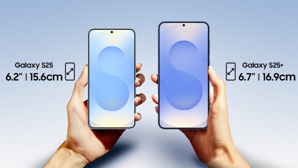 Samsung Galaxy s25 et s25+ // Source : Samsung