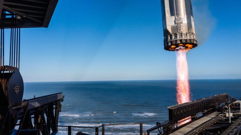 Le booster de Starship signe encore un exploit spectaculaire Le booster de Starship signe encore un exploit spectaculaire