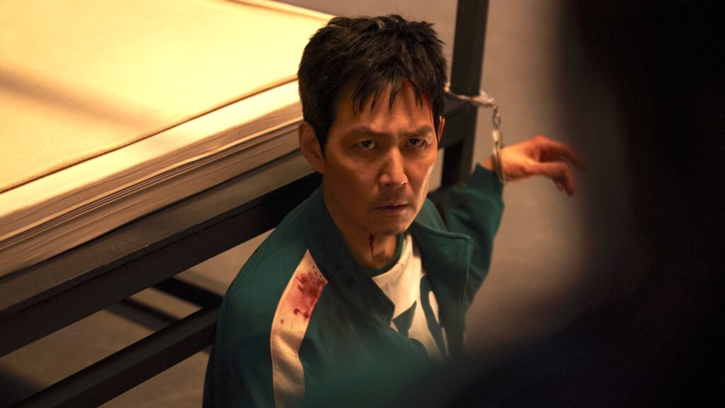Gi-hun dans Squid Game // Source : Netflix