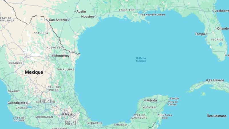 Google Maps va renommer le Golfe du Mexique sur ordre de Trump