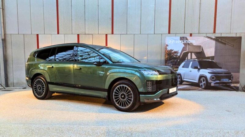 On a vu le Hyundai Ioniq 9, un SUV électrique qui va faire grincer des dents