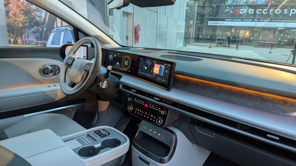 Intérieur du Hyundai Ioniq 9 // Source : Raphaelle Baut pour Numerama