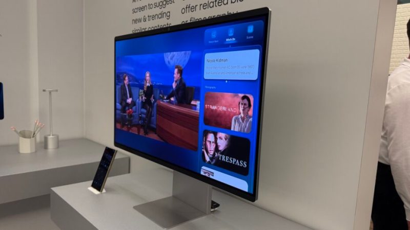 Samsung lance un Smart Monitor OLED : le meilleur ennemi du Studio Display d’Apple ?