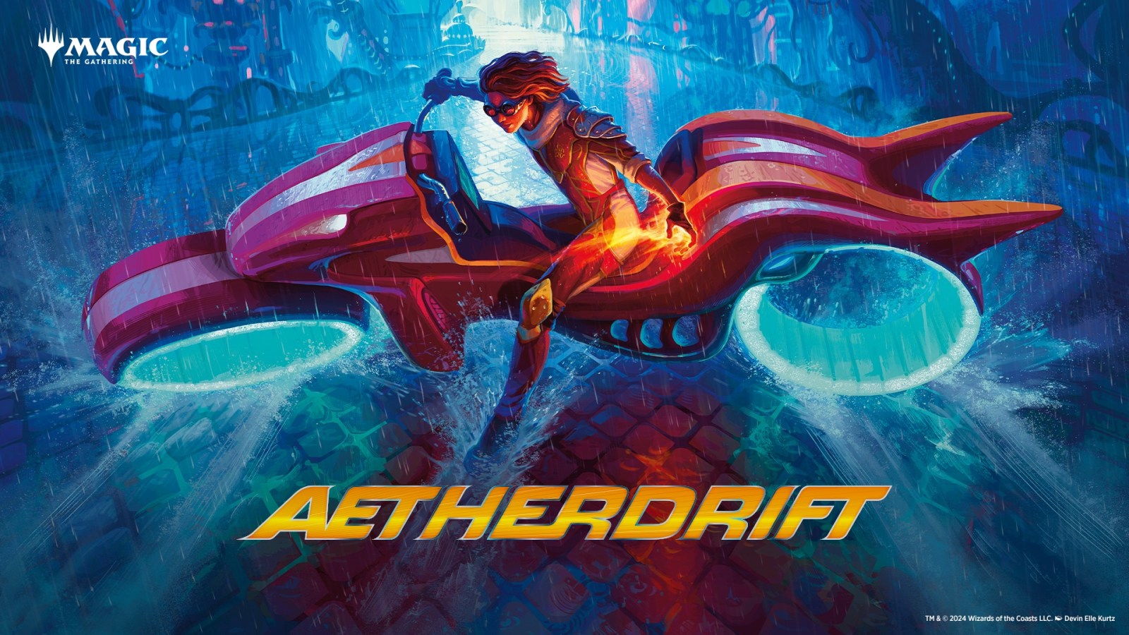 Magic : découvrez en exclusivité mondiale 2 cartes de l’extension Aetherdrift