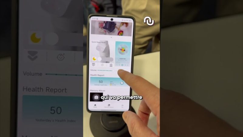 Voici un berceau connecté pour surveiller la santé de son bébé