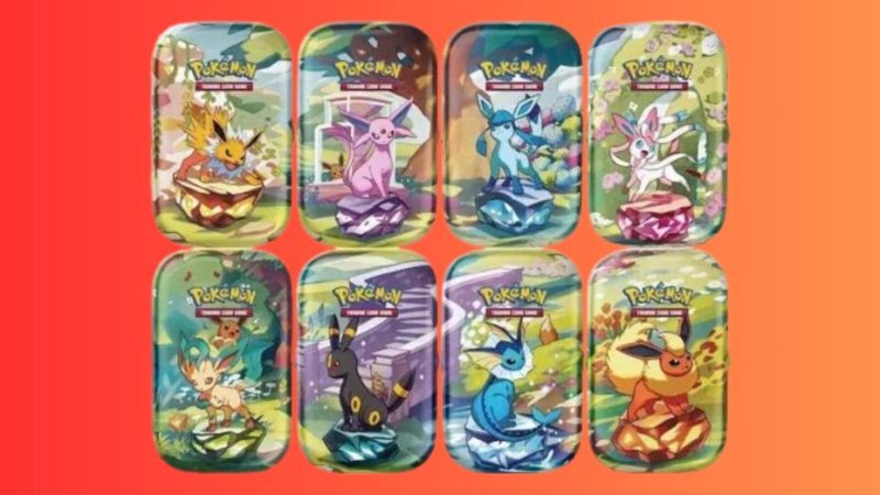 Où précommander les Mini Tins Pokémon Évolutions Prismatiques EV8.5 ?