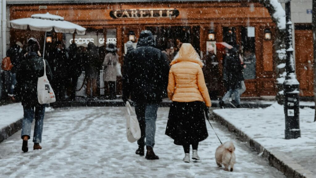 La neige très mouillée est pleine de désagréments. // Source : Pexels