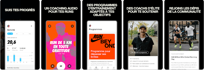 Nike Run club, un coach virtuel pour progresser en endurance