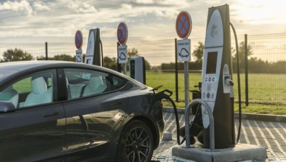 Une station de recharge NW IECharge. // Source : NW IECharge