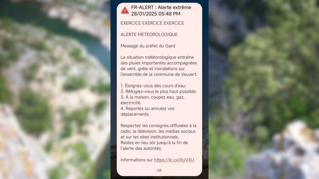 FR-Alert fonctionne enfin avec Free Mobile // Source : Tiino-X83 via X