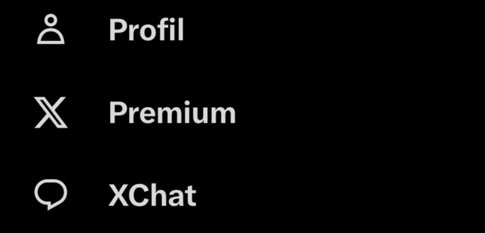 Un feature flag permet d'activer XChat, mais il s'agit toujours des DM.