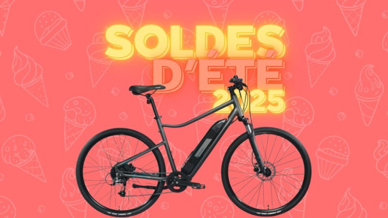 Pour les soldes, Decathlon fait chuter le prix de son vélo électrique Riverside 500 E sous les 500 €