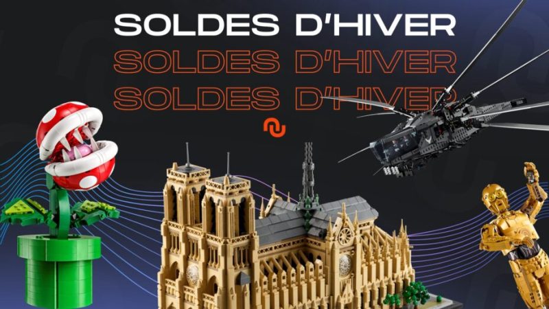 Les Lego profitent aussi des soldes d’hiver : notre sélection de 4 magnifiques sets en promotion