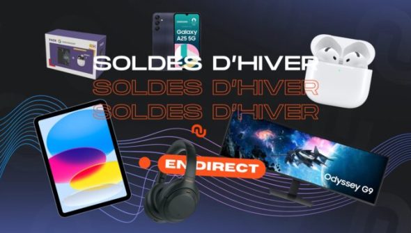 Meilleures offres soldes d'hiver 2025 // Source : Numerama Meilleures offres soldes d'hiver 2025 // Source : Numerama