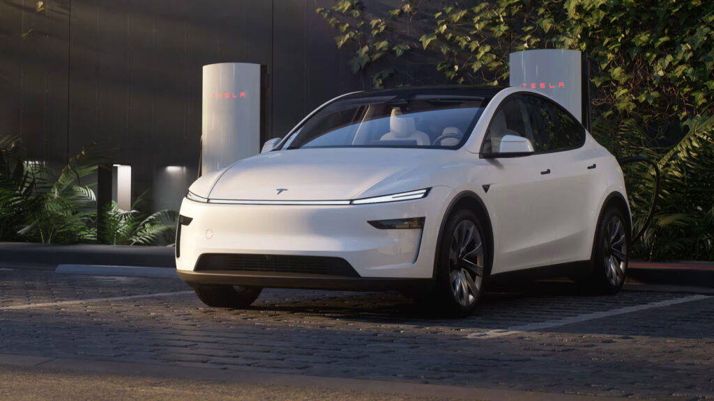 Tesla Model Y actualisé (2025)  // Source : Tesla