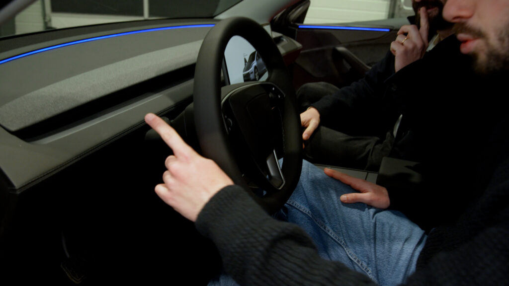 Le nouveau Tesla Model Y (2025) // Source : Alfred Tertrais pour Numerama