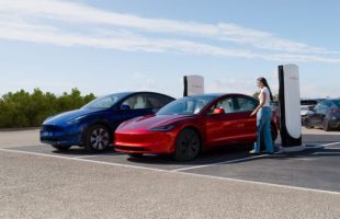 Les Superchargers V4 de Tesla // Source : Tesla Les Superchargers V4 de Tesla // Source : Tesla