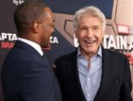 Anthony Mackie et Harrison Ford. // Source : Marvel Studios