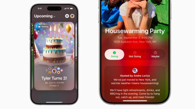 Le design d’Apple Invites est peut-être un indice sur iOS 19