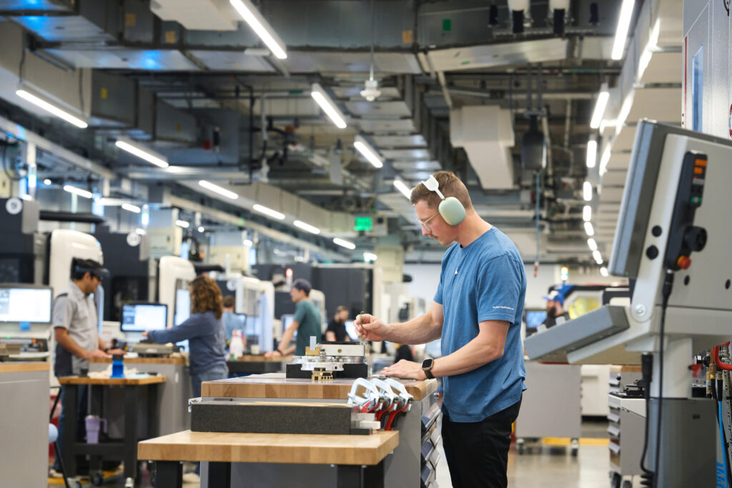 Une usine de serveurs d'Apple aux États-Unis // Source : Apple