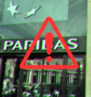 Une campagne de phishing cible les clients de BNP Paribas. // Source : Numerama