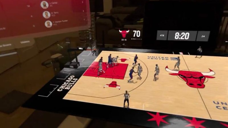 Les fans de NBA vont vouloir un Apple Vision Pro