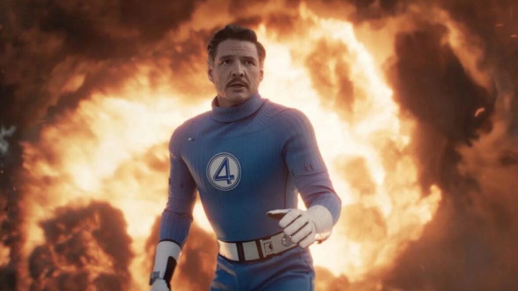 Pedro Pascal dans Les Quatre Fantastiques // Source : Marvel Pedro Pascal dans Les Quatre Fantastiques // Source : Marvel