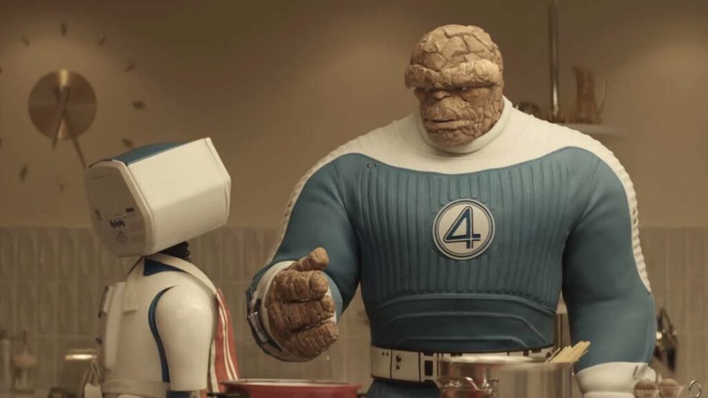 HERBIE, le petit robot absolument adorable des Quatre Fantastiques, avec La Chose // Source : Marvel HERBIE, le petit robot absolument adorable des Quatre Fantastiques, avec La Chose // Source : Marvel
