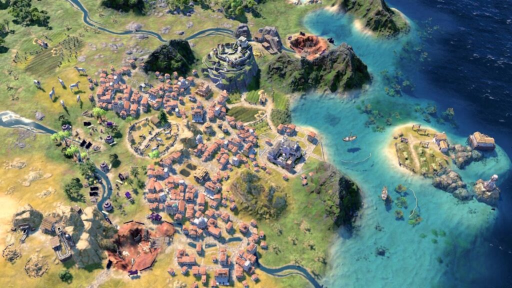 Civilization, plus beau visuellement que jamais // Source : 2K Games