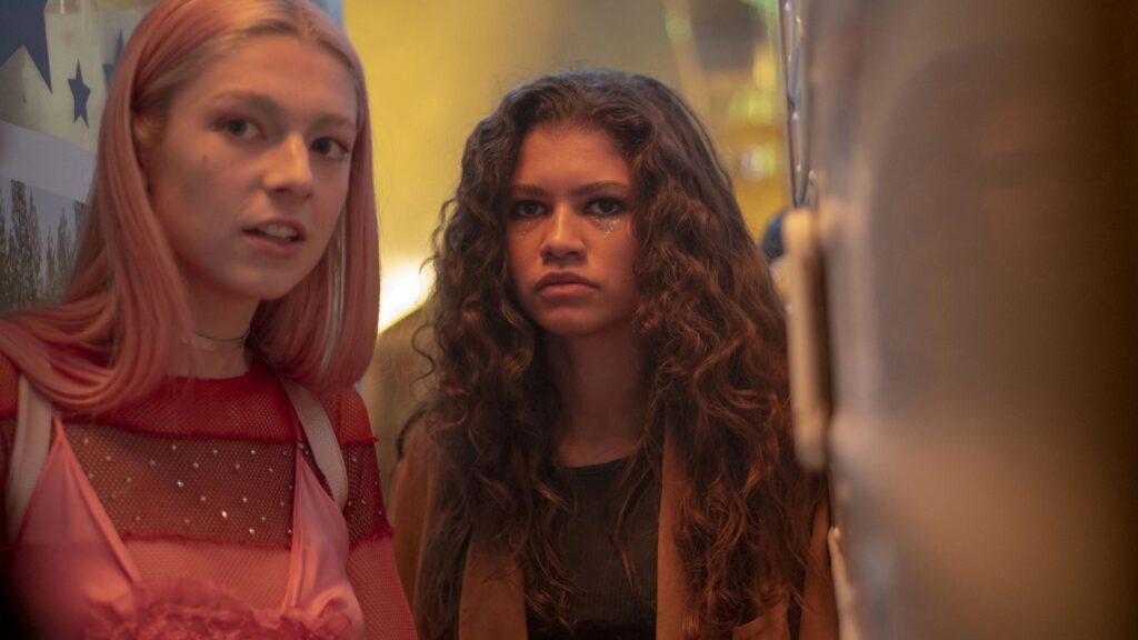 Jules et Rue dans Euphoria // Source : HBO