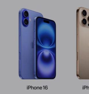 Les iPhone 16e, 16 et 15. // Source : Apple