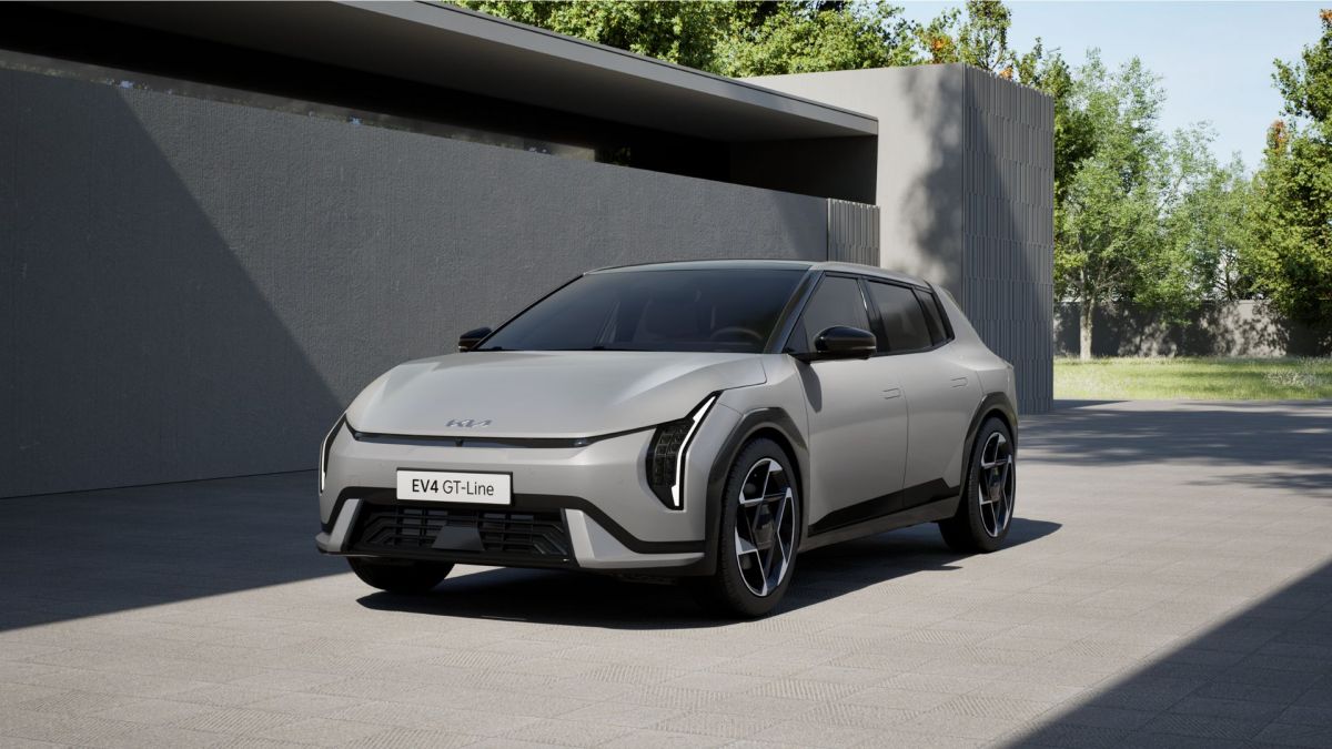 La Kia EV4 compacte (2025) // Source : Kia