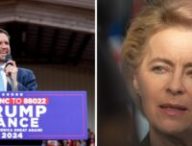 JD Vance et Ursula von der Leyen // Source : JD Vance et OTAN