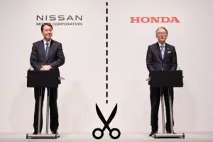 Séparation Honda/Nissan  // Source : Montage Raphaelle Baut