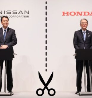 Séparation Honda/Nissan  // Source : Montage Raphaelle Baut