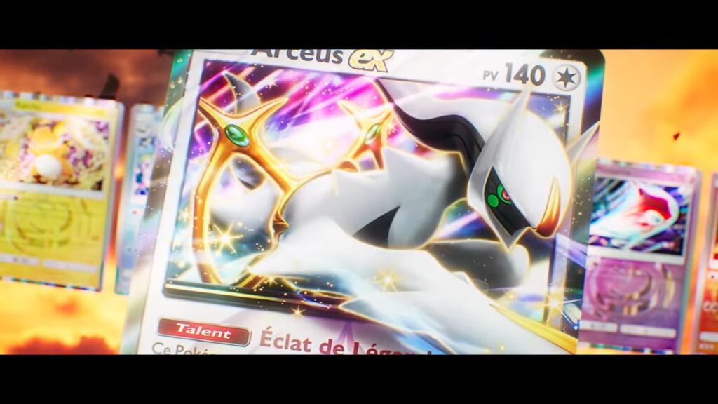 Arceus-EX arrive dans « Pokémon TCG Pocket »