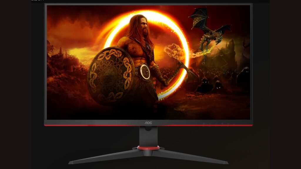 Le moniteur gaming Q27G2E // Source : AOC