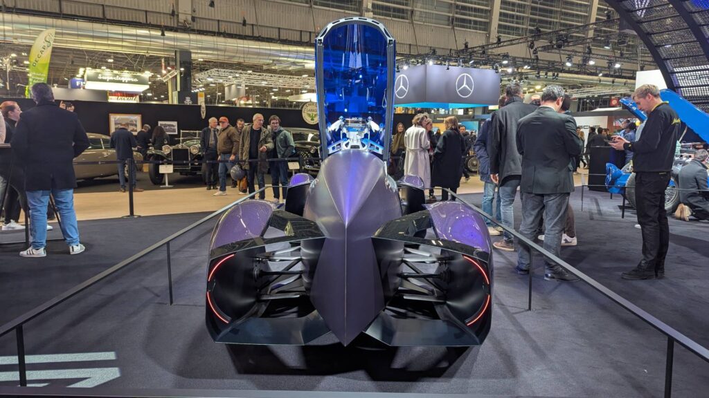 Renault Filante Record 2025 à Retromobile // Source : Raphaelle Baut pour Numerama