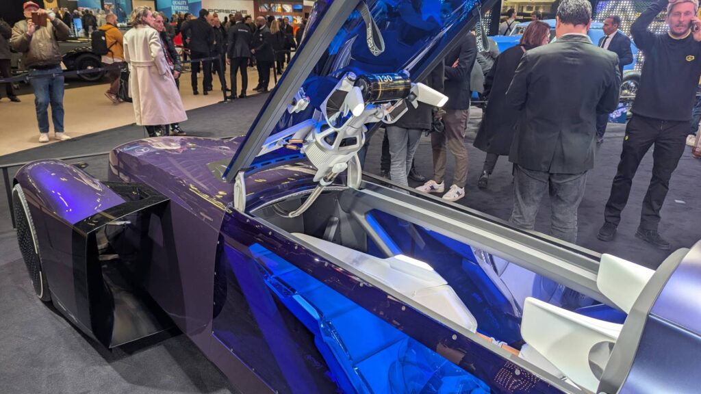 Renault Filante Record 2025 à Retromobile  // Source : Raphaelle Baut pour Numerama
