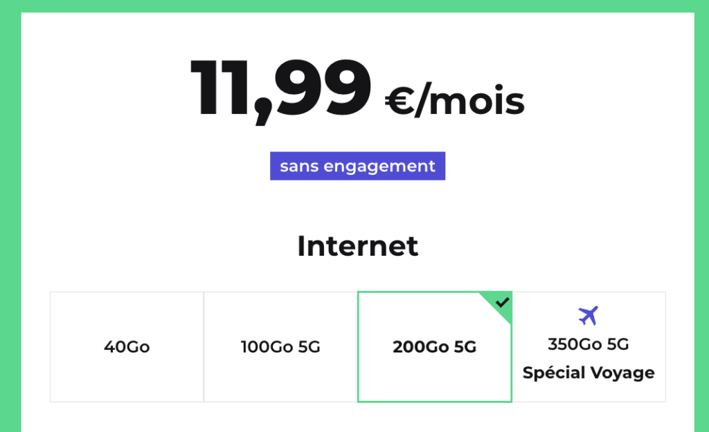 À côté des forfaits de certains pays voisins, les offres françaises sont très généreuses.