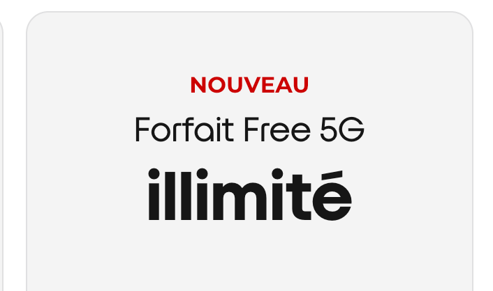 Free Mobile est un des seuls avec une offre 100 % illimitée en France.