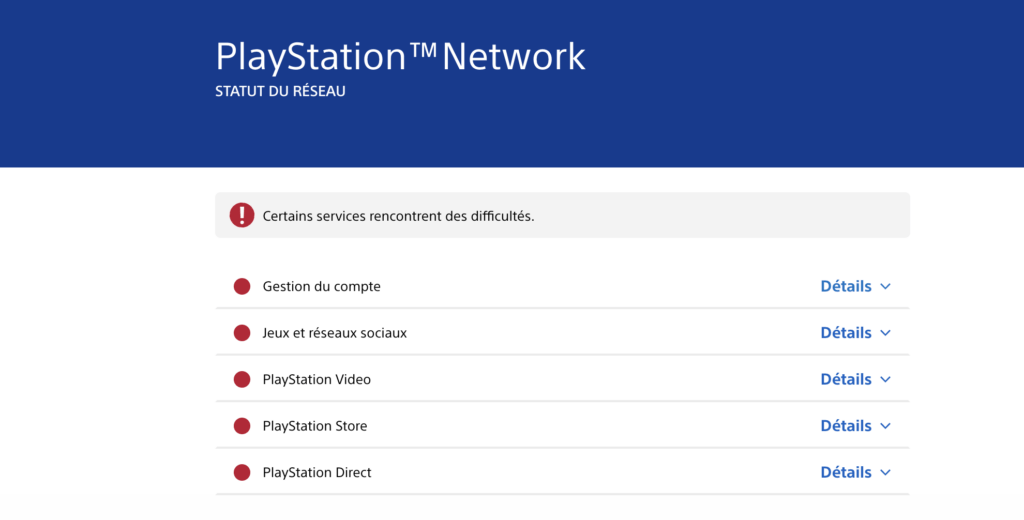 Le PSN est entièrement cassé.