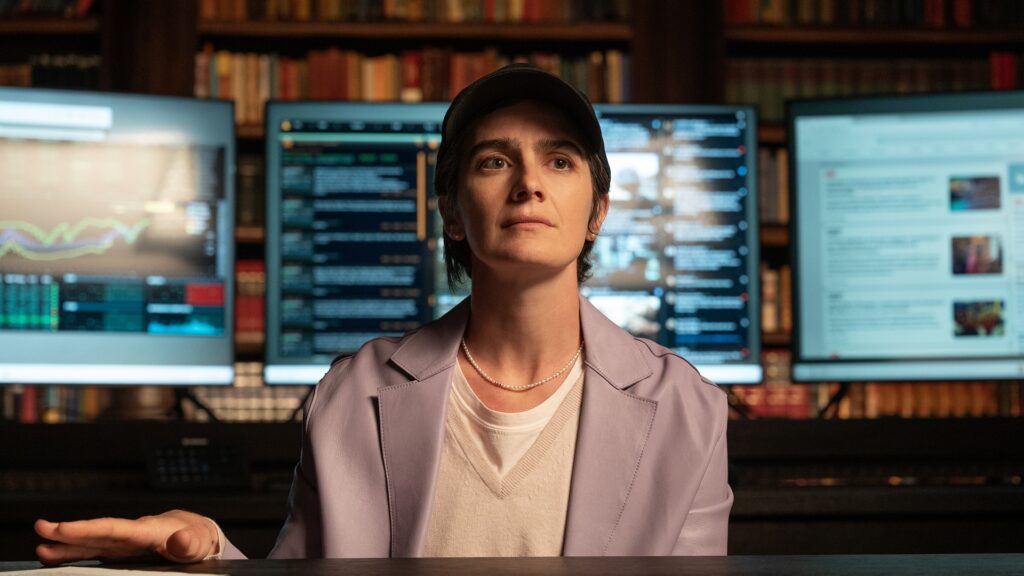 Gaby Hoffmann dans Zero Day // Source : Jojo Whilden / Netflix