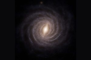 Représentation artistique de la Voie lactée basée sur des données du vaisseau Gaïa // Source : ESA/Gaia/DPAC, Stefan Payne-Wardenaar