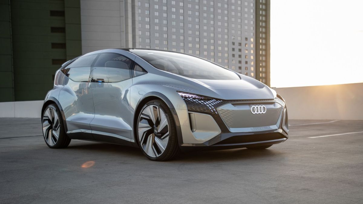 Le concept Audi AI:ME présenté au salon de Shanghai 2019 évoquait déjà une compacte électrique // Source : Audi